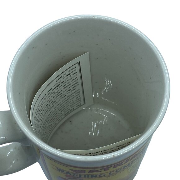 Vtg 1992 Watkins Heritage Collection Washing Compound Coffee Cup Mug 4.5” - Picture 6 of 8